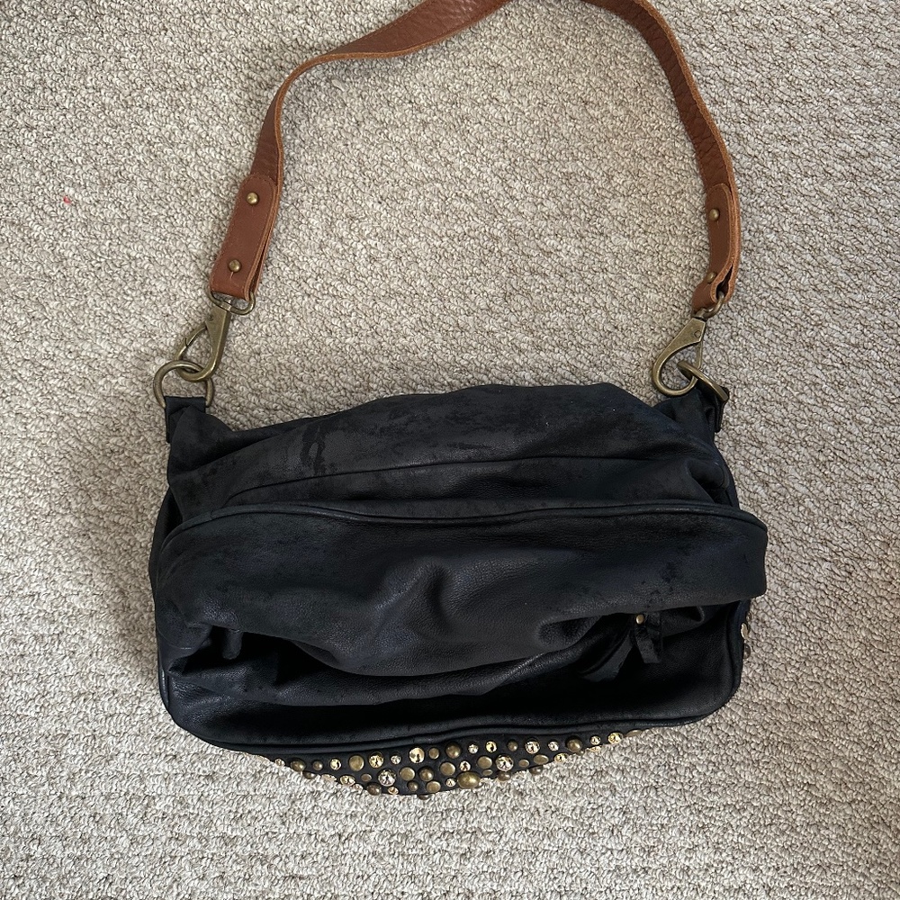 Sara Berman Leather Crossbody Handbag